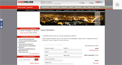 Desktop Screenshot of contact.aiudonline.ro